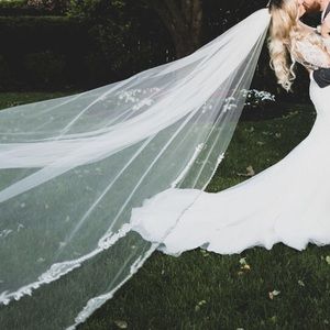 Cathedral wedding vail